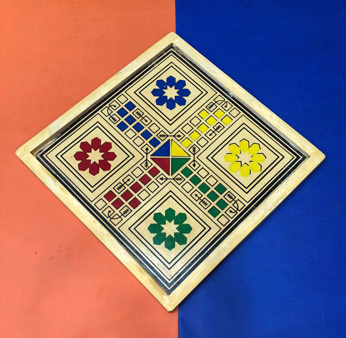 Wooden Ludo