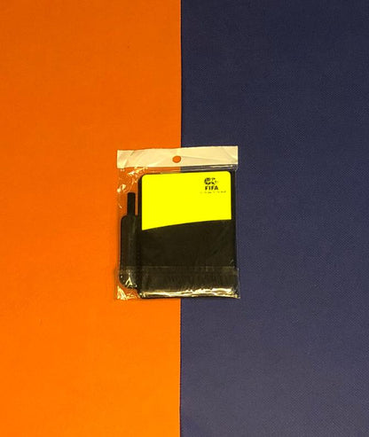 Referee cards Red & Yellow