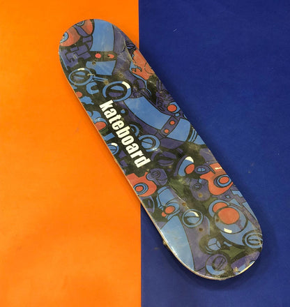 Skateboard Purple